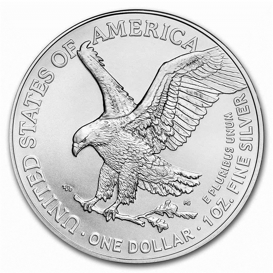 1 oz American Silver Eagle Coin (BU)