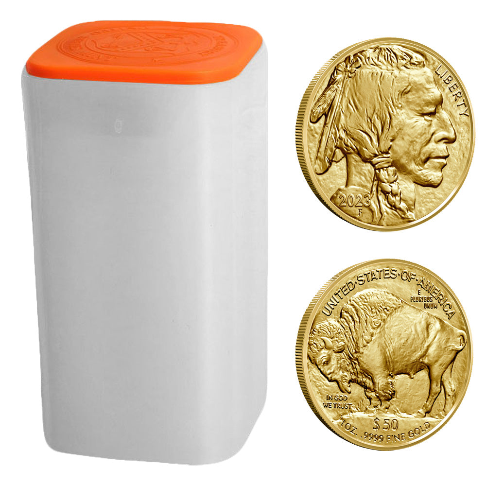 1 oz American Gold Buffalo Tube (20 Coins, BU)