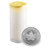 1 oz Canadian Silver Maple Leaf Tube (25 Coins, BU)