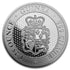 1.25 oz Silver Rose Crown Guinea